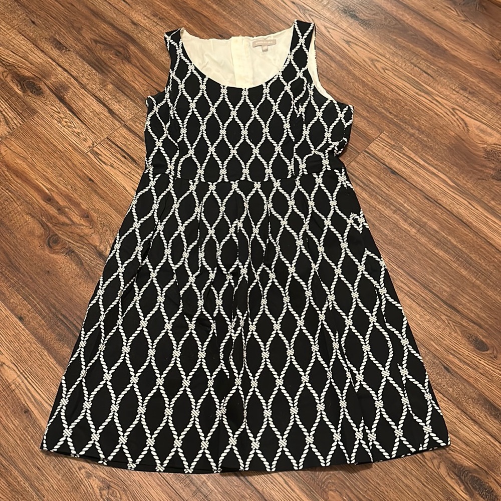 Banana Republic Black/White Dress